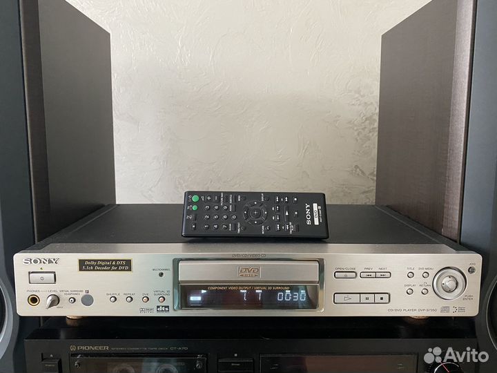DVD плеер Sony dvp s735d