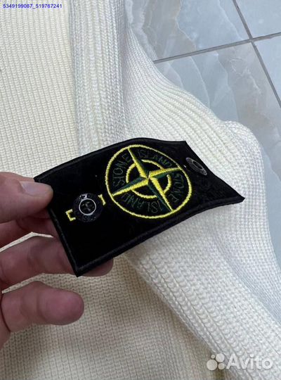 Джемпер Stone Island с воротником для стиля