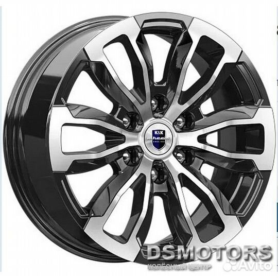 Диски Меконг 7.5/18 6x139.7 ET38 d67.1 алмаз чёрны