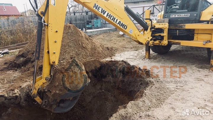 Септик под ключ жб кольца 2+2