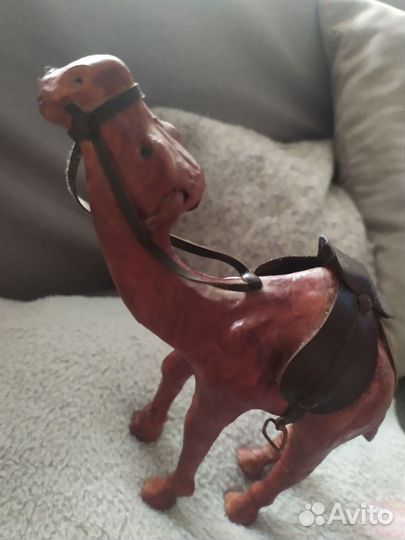 Сувенир из Марокко, верблюд кожаный
