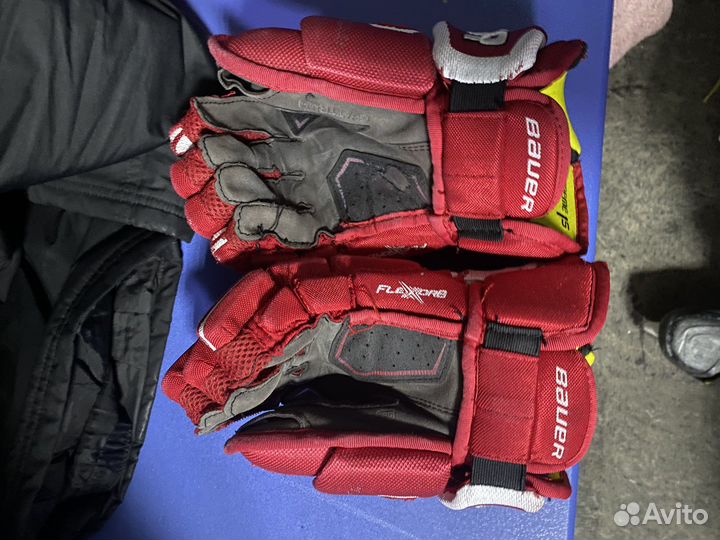 Краги хоккейные bauer