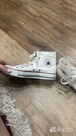 Кеды converse белые