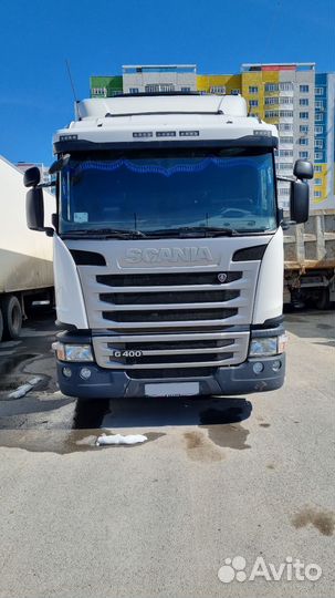 Scania G400 с полуприцепом, 2017
