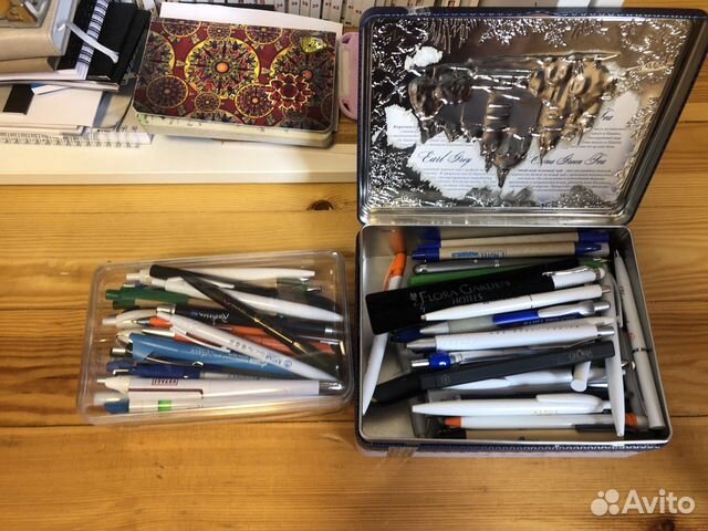 Шариковые ручки с логотипами отелей