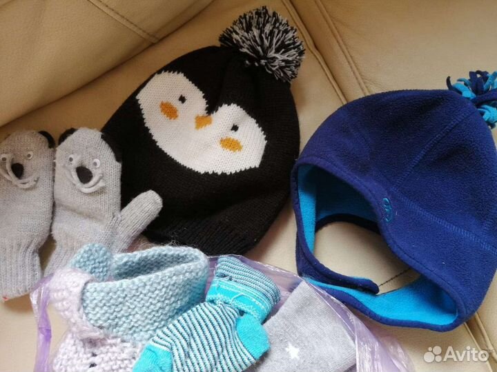 Шапки,варежки,носочки на мальчика