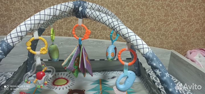 Детский игровой развивающий коврик