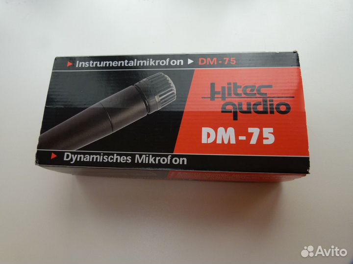 Микрофон Hitec DM-75 новый, аналог Shure