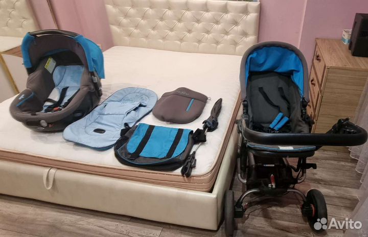 Детская коляска переноска автолюлька автокресло