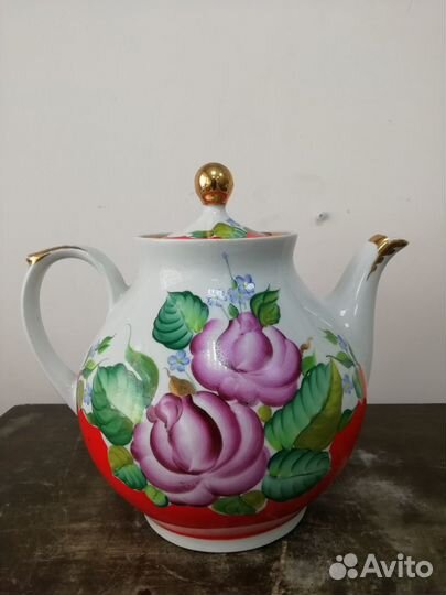Чайник Сумский фарфоровый завод