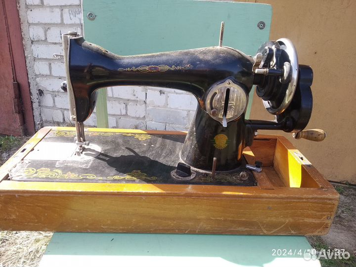 Швейная машинка подольская ручная