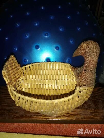 Блюдо плетенное, новое