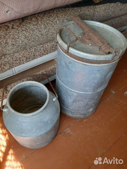 Бидон алюминий 2 шт