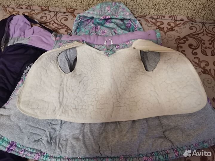 Зимний костюм для девочки 98