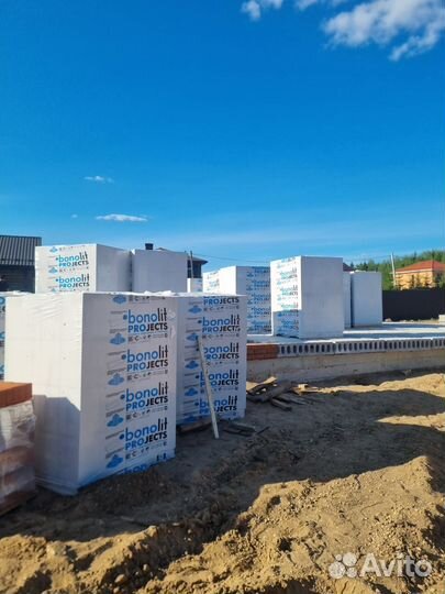 Газобетон с завода Бонолит