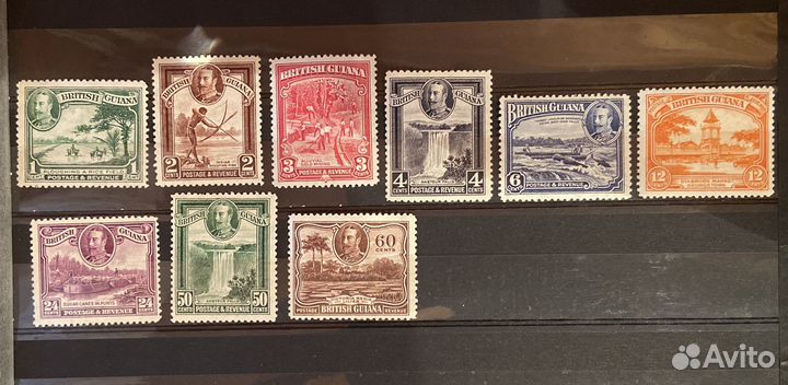 Британская Гвиана 1934г Георг 5