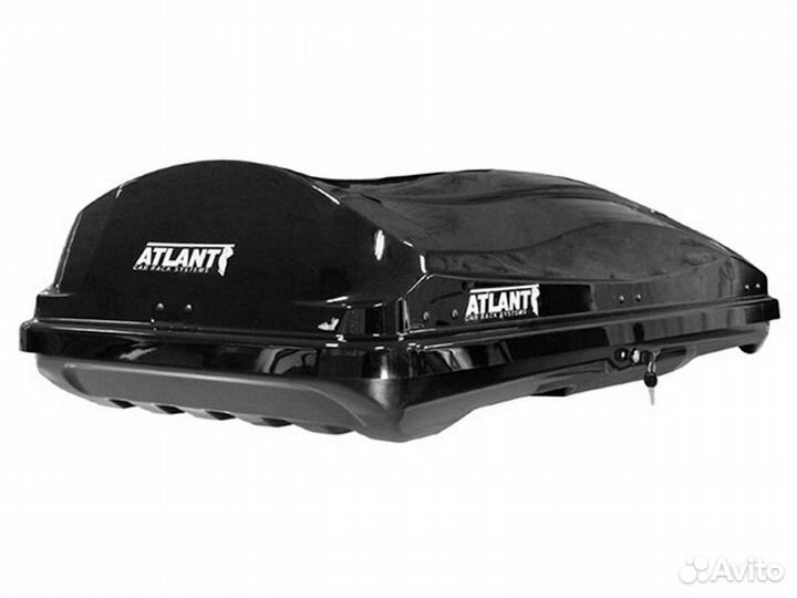 Автобокс Atlant Diamond 430 Чёрный глянец