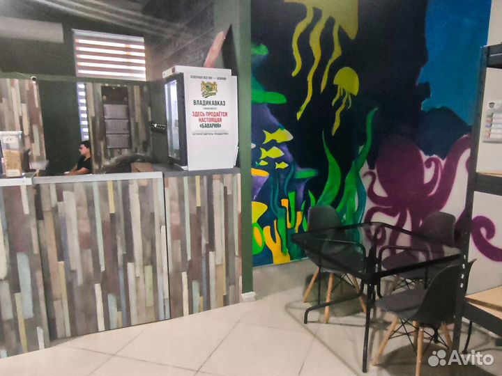 Магазин-бар (морепродукты и пиво), прибыль 279000