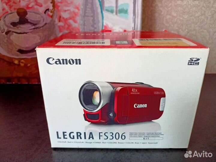 Видеокамера Canon legria FS306