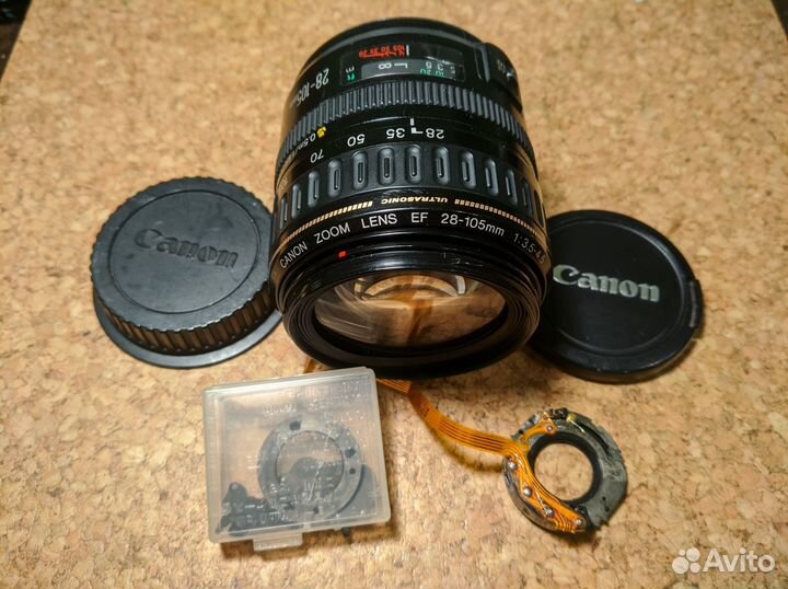 На запчасти Canon 28-105 USM неисправный