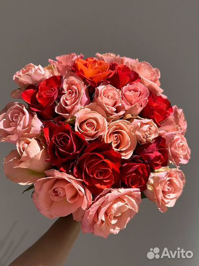 Мини букетик из роз 25шт.Доставка Калининград