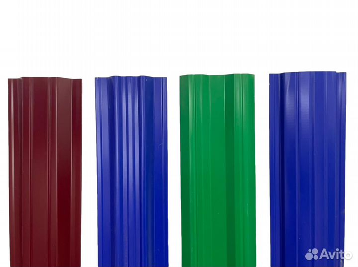 Штакетник металлический для забора