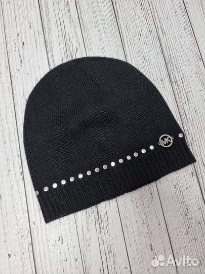 Набор 3в1 женская шапка шарф перчатки Michael Kors