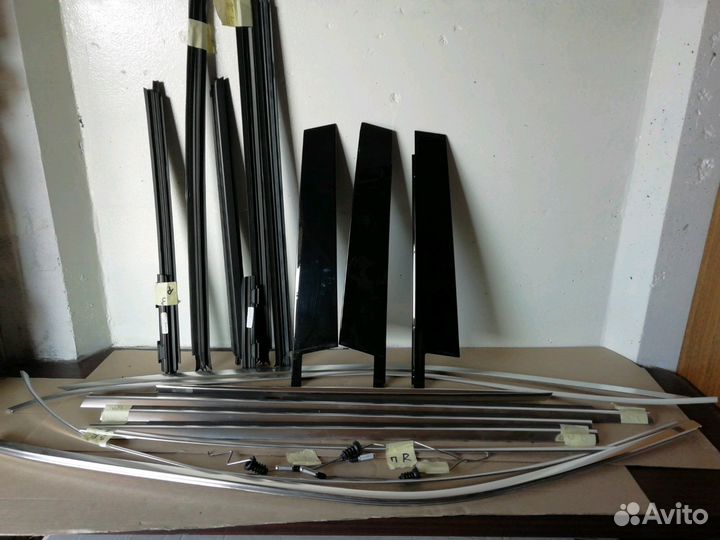 Мерседес GL166;ML166.Молдинги дверей