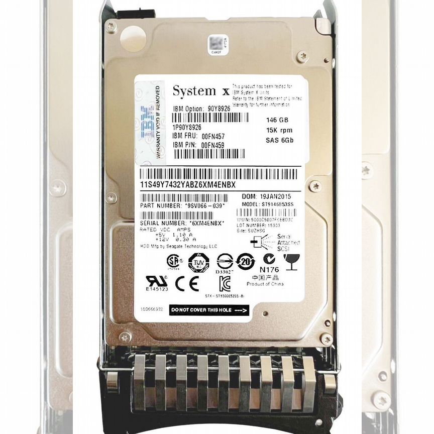 [00FN457] Жесткий Диск Ibm 146gb 00fn459 6g Sas 2,5 00fn457