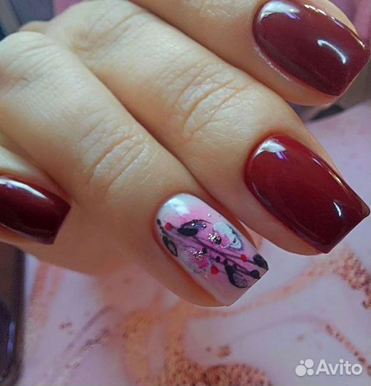 Маникюр, укрепление, наращивание ногтей