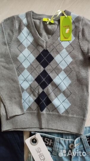 Вещи для мальчика р 104-110 новые