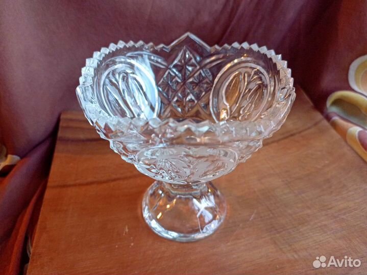 Креманка хрустальная. СССР