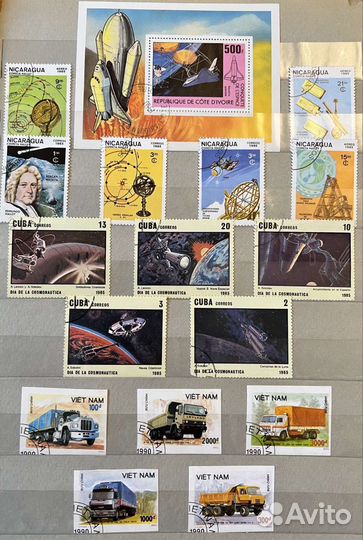 Почтовые марки разных стран