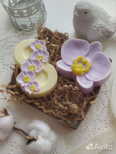 Мыло ручной работы на 8 Марта