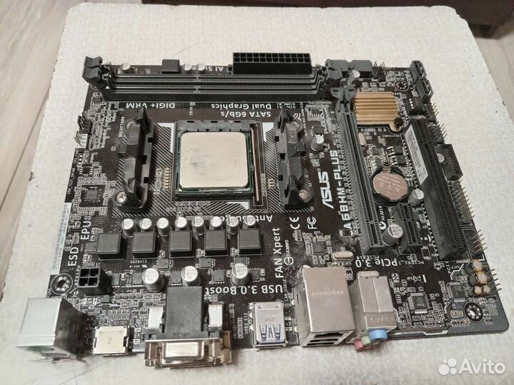 Материнская плата с процессором amd