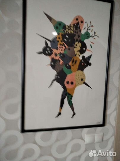 Картина постер IKEA икея