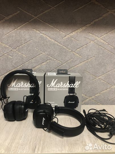 Беспроводные наушники marshall major 3