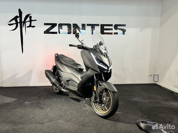 Макси-скутер Zontes ZT350-D matte-black новый