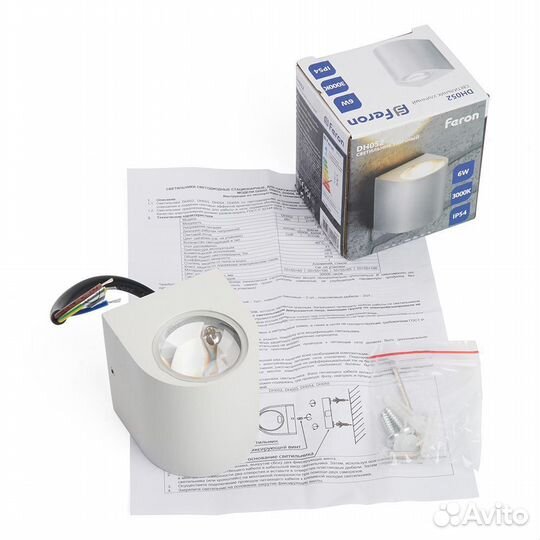 Светильник уличный на стену DH052 6W 3000K 48473