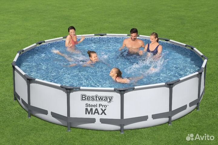 Бассейн карк. bestway Steel Pro Max 427x84 см, 102