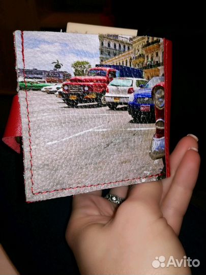 Портмоне кожа