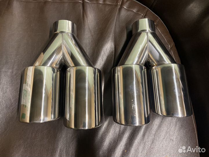 Насадки глушителя двойные пара