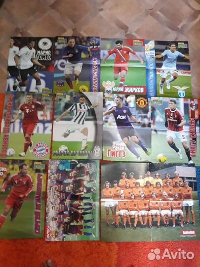 Постеры футболистов