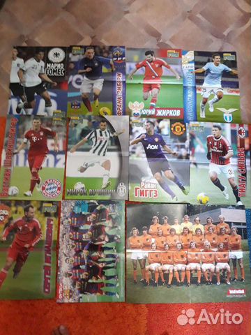 Постеры футболистов