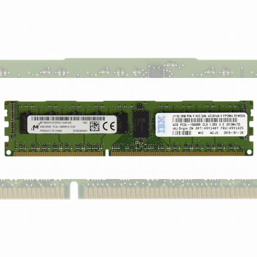[49Y1425] Оперативная Память Ibm 47j0146 Ddr3 4gb 49y1425