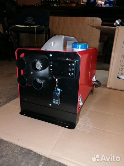 Автономный отопитель сухой фен 12в