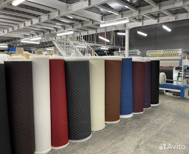 Стеганая экокожа