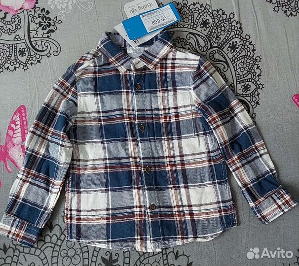 Рубашка для мальчика 92размер