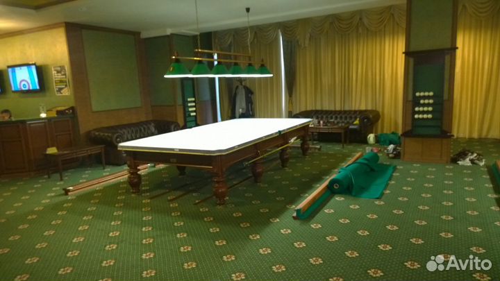 Сборка, перетяжка и ремонт бильярдных столов