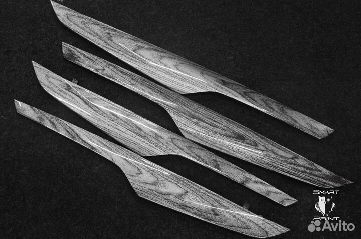 Планки салона под глянцевое дерево BMW F16